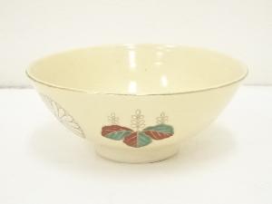 竜清造　金彩菊桐文茶碗